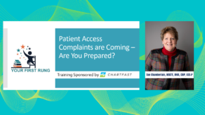 Educational Webinar - Patient Access with Sue Chamberlain,